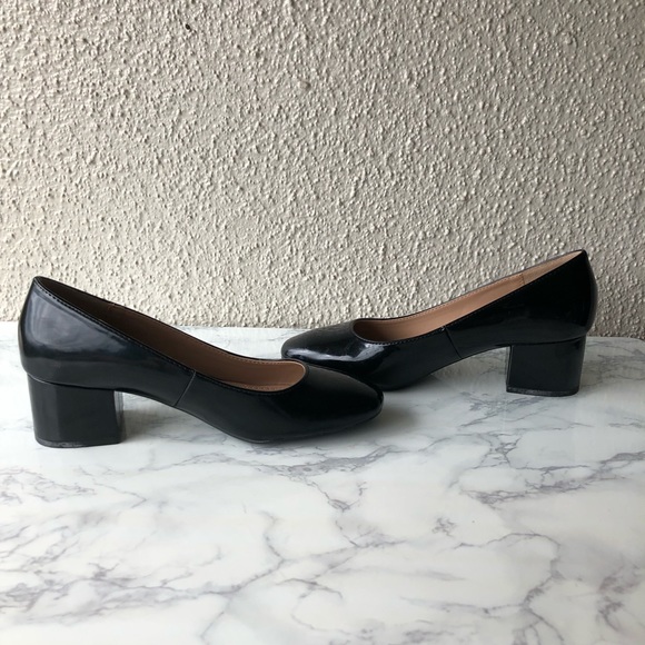 Dexflex comfort New Black patent leather heels size 8.5 NEW - Picture 4 of 8